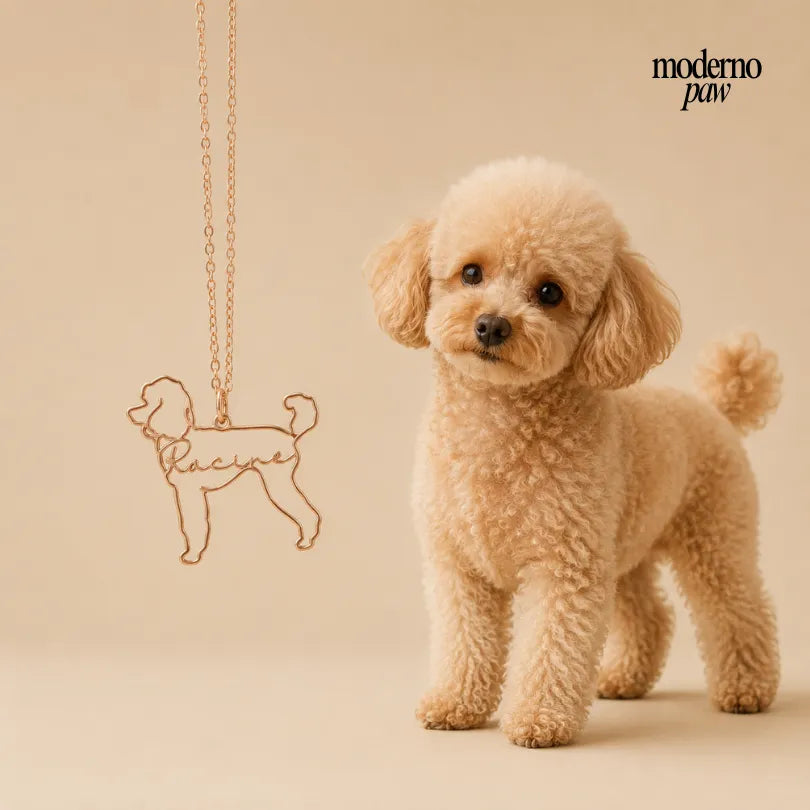 Best Friend's Silhouette Necklace