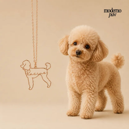 Best Friend's Silhouette Necklace