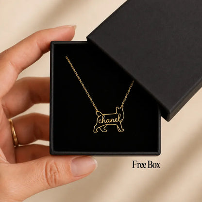 Best Friend's Silhouette Necklace