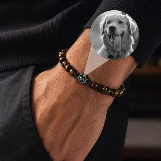 Man's Best Friend Photo Bracelet
