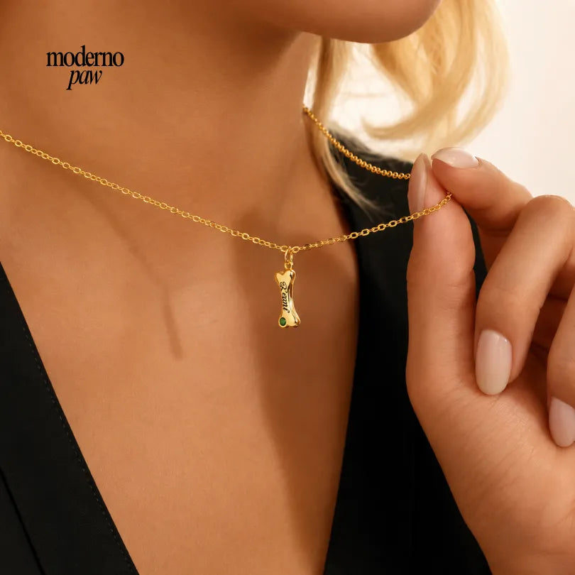 Best Friend Bone Necklace