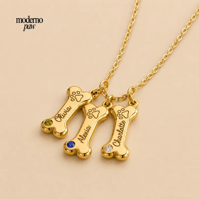 Best Friend Bone Necklace