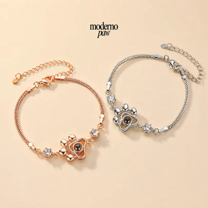 Pawprints Forever Photo Bracelet
