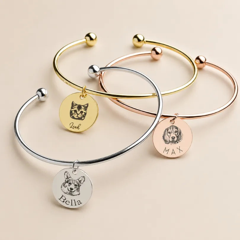 Cherished Portrait Bangle