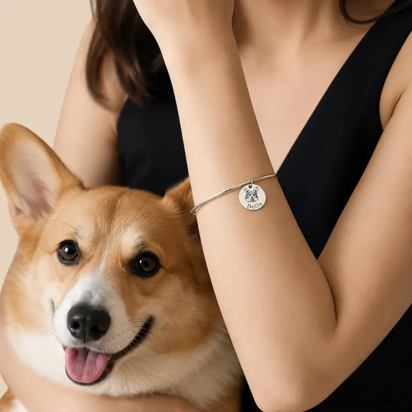 Cherished Portrait Bangle