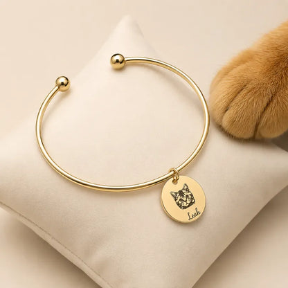 Cherished Portrait Bangle