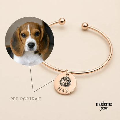 Cherished Portrait Bangle