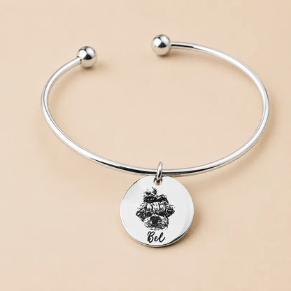 Cherished Portrait Bangle