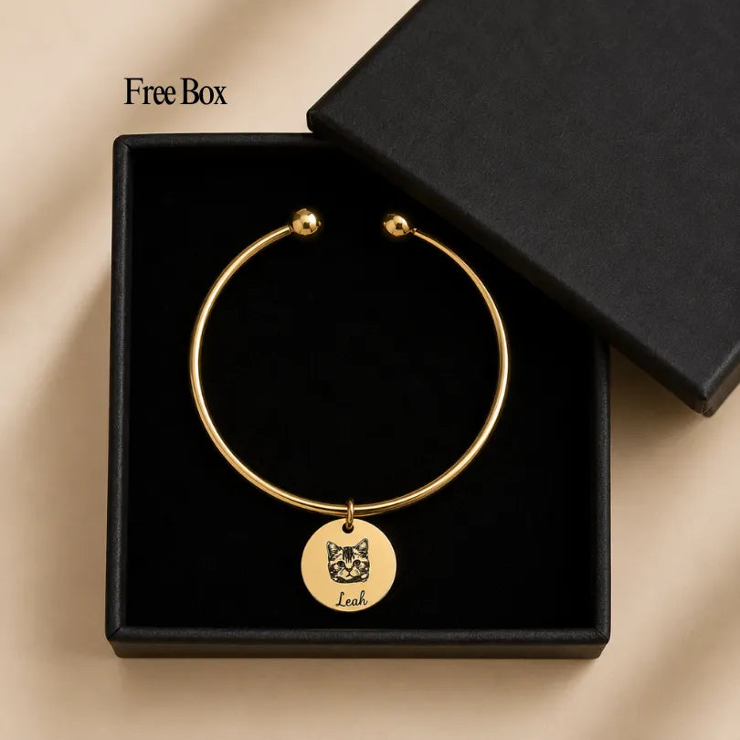 Cherished Portrait Bangle