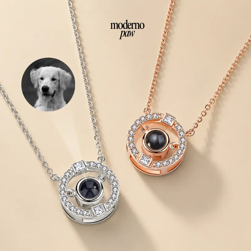 Eternal Halo Photo Necklace