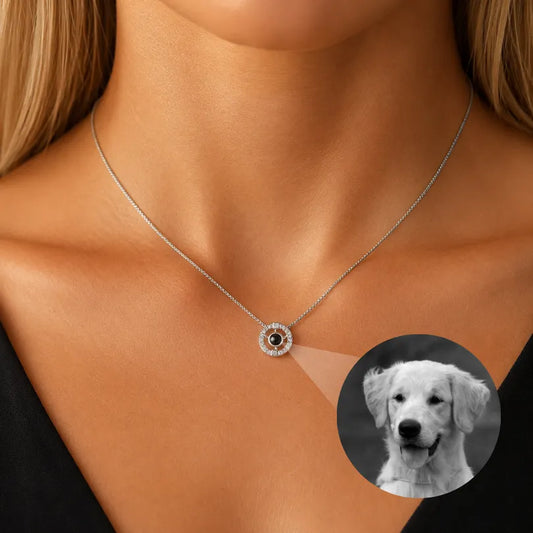 Eternal Halo Photo Necklace