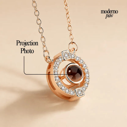 Eternal Halo Photo Necklace