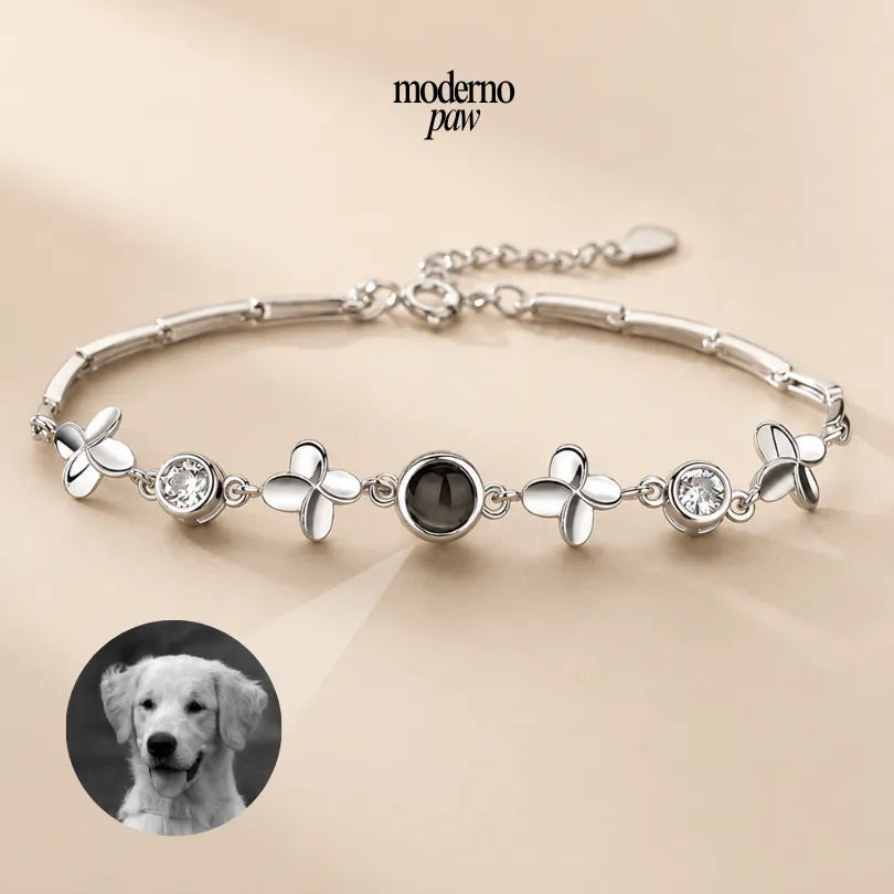 Forever Bloom Photo Bracelet