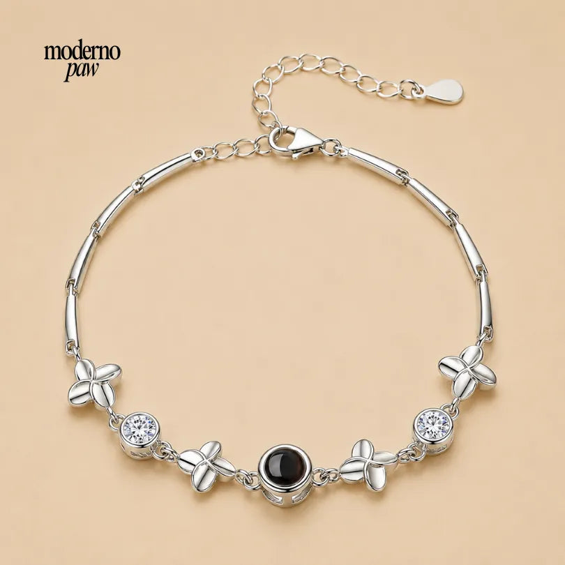 Forever Bloom Photo Bracelet
