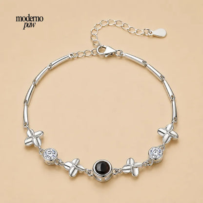 Forever Bloom Photo Bracelet